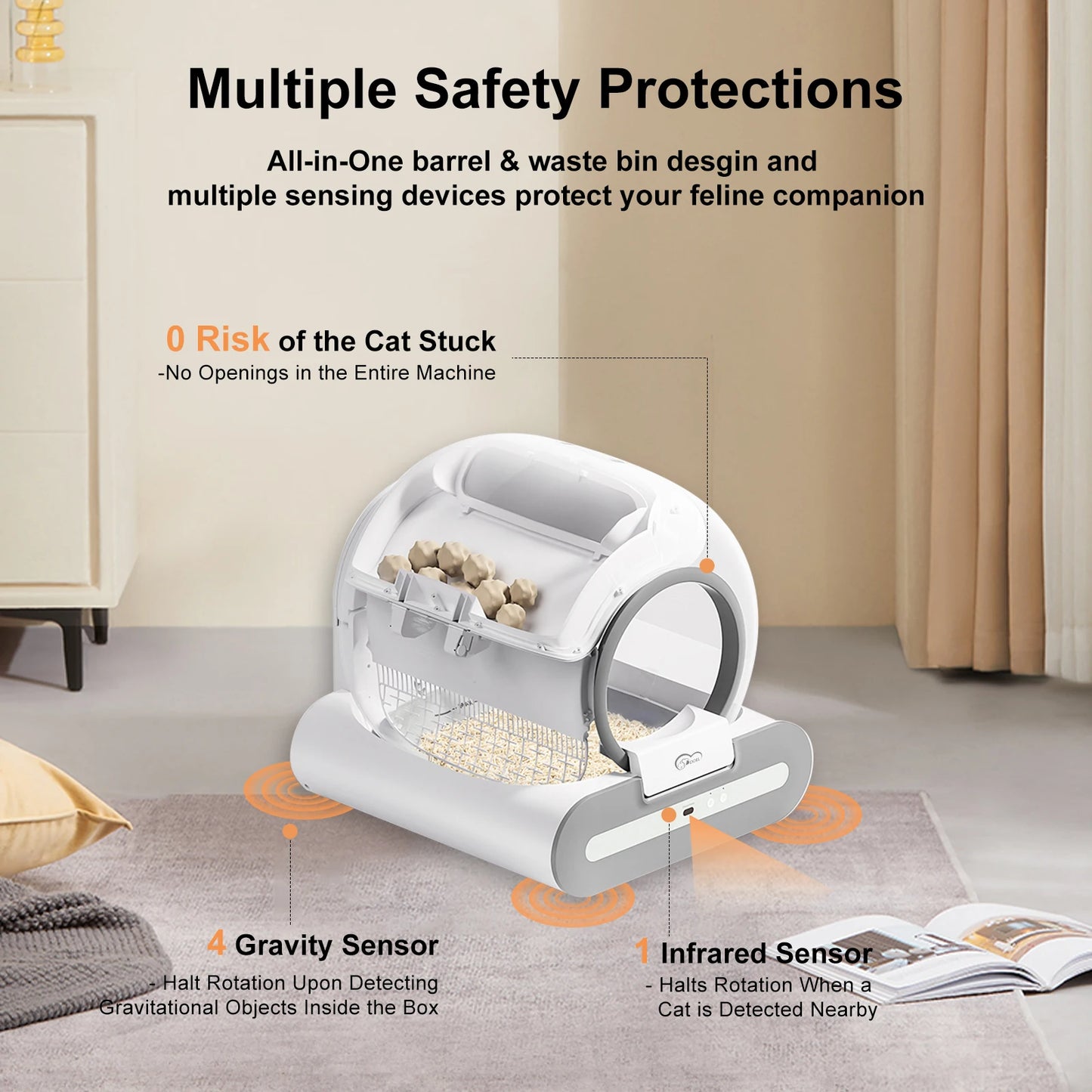 SmartClean Cat Litter Box